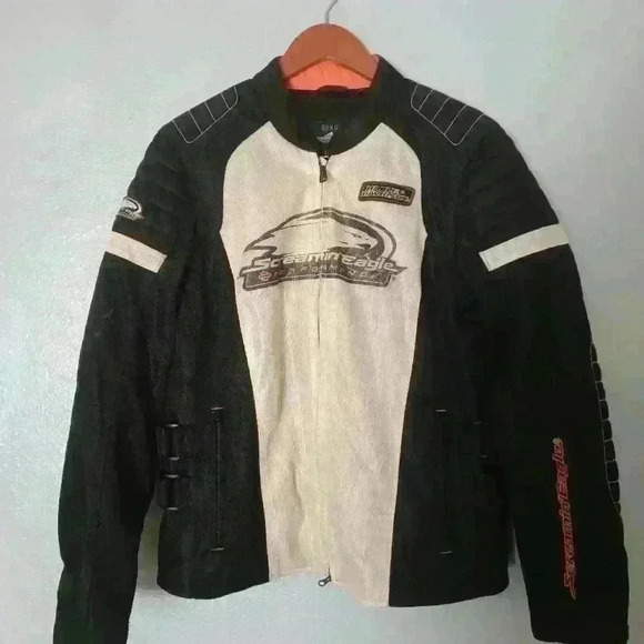 Harley Davidson Screamin Eagle Motorcycle Jacket Size XL - Picture 2 of 16